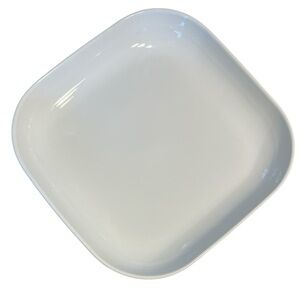 IKea Square White Feldsbar Porcelain Oven Safe Microwave Baking Dish